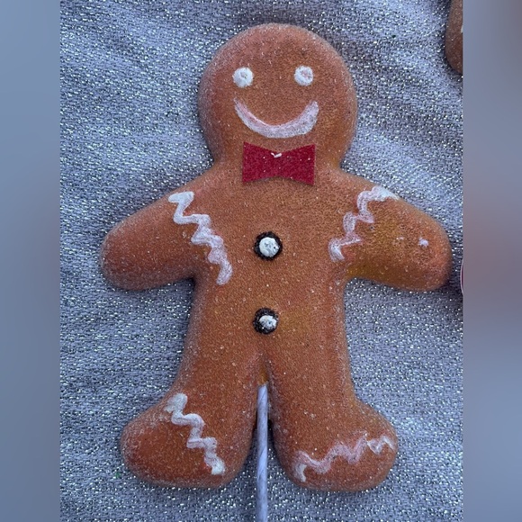 NWT 3 Christmas gingerbread girl boys picks 3 total - Picture 3 of 6